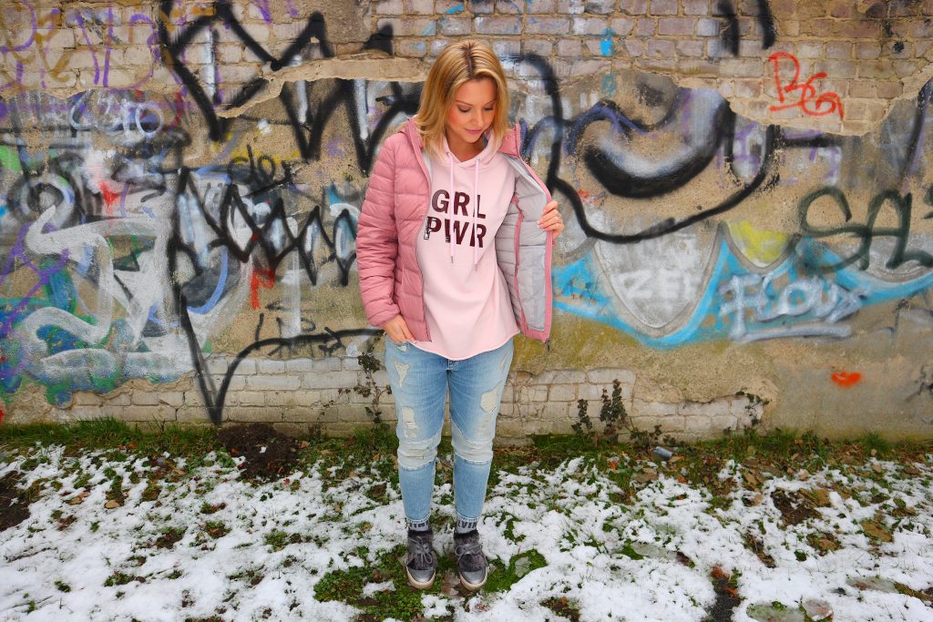 Pink steht für Girl Power