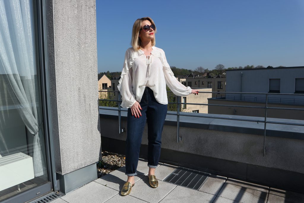 Ein Outfit mit der Lily Super Slim von Luna Largo