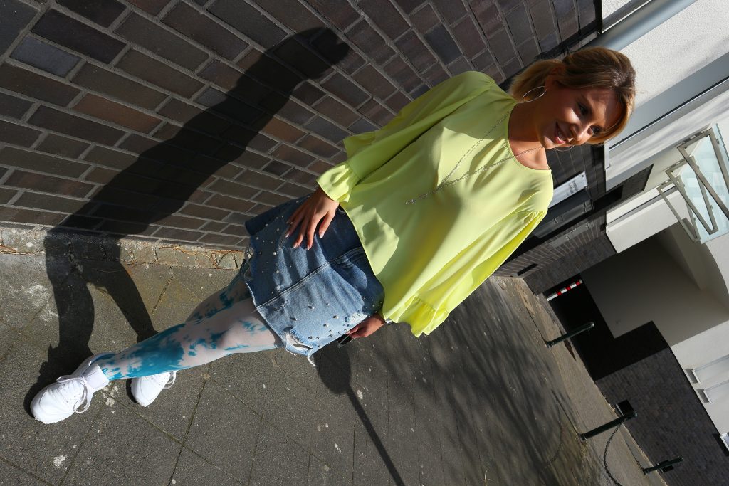 Ein Outfit mit Rundstrick von Juzo